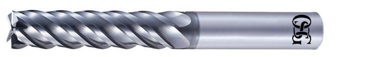 anti-vibration long carbide end mill square type