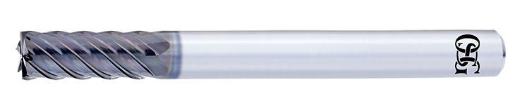 carbide square end mills for high-hardness-steels　 short type